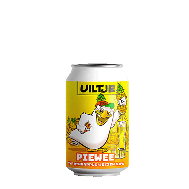 Uiltje Pineapple Weizen (PieWee) blik 33cl SB