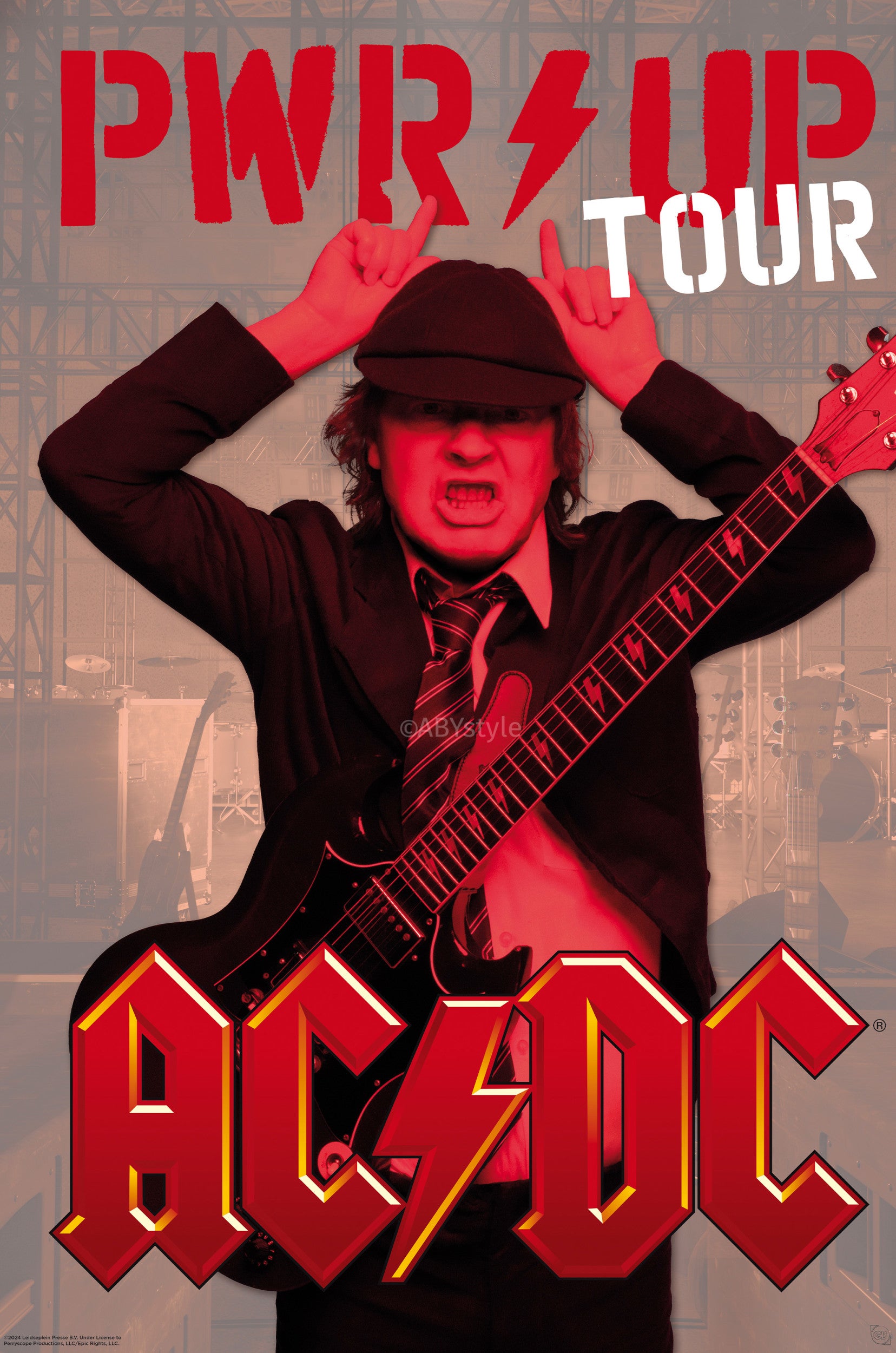 ABYstyle Poster ACDC PWR UP Tour 61x91,5cm