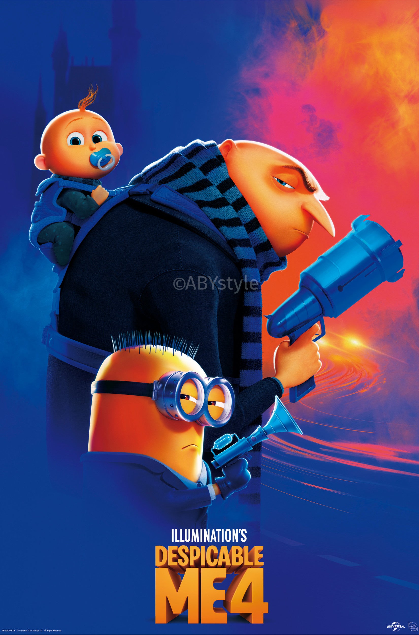 ABYstyle Poster Minions Despicable Me 4 61x91,5cm