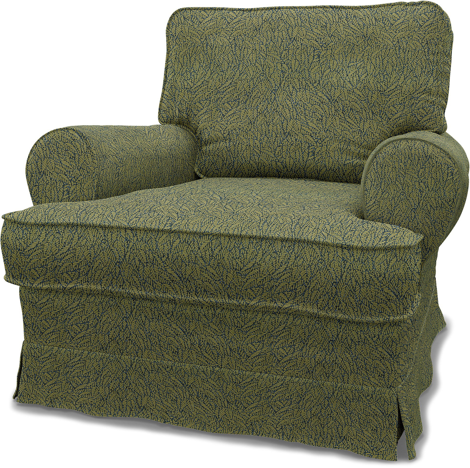 Bemz IKEA - Hoes voor fauteuil Barkaby (standaard model), Green, DE NATURES’ PALETTE COLLECTION VAN 