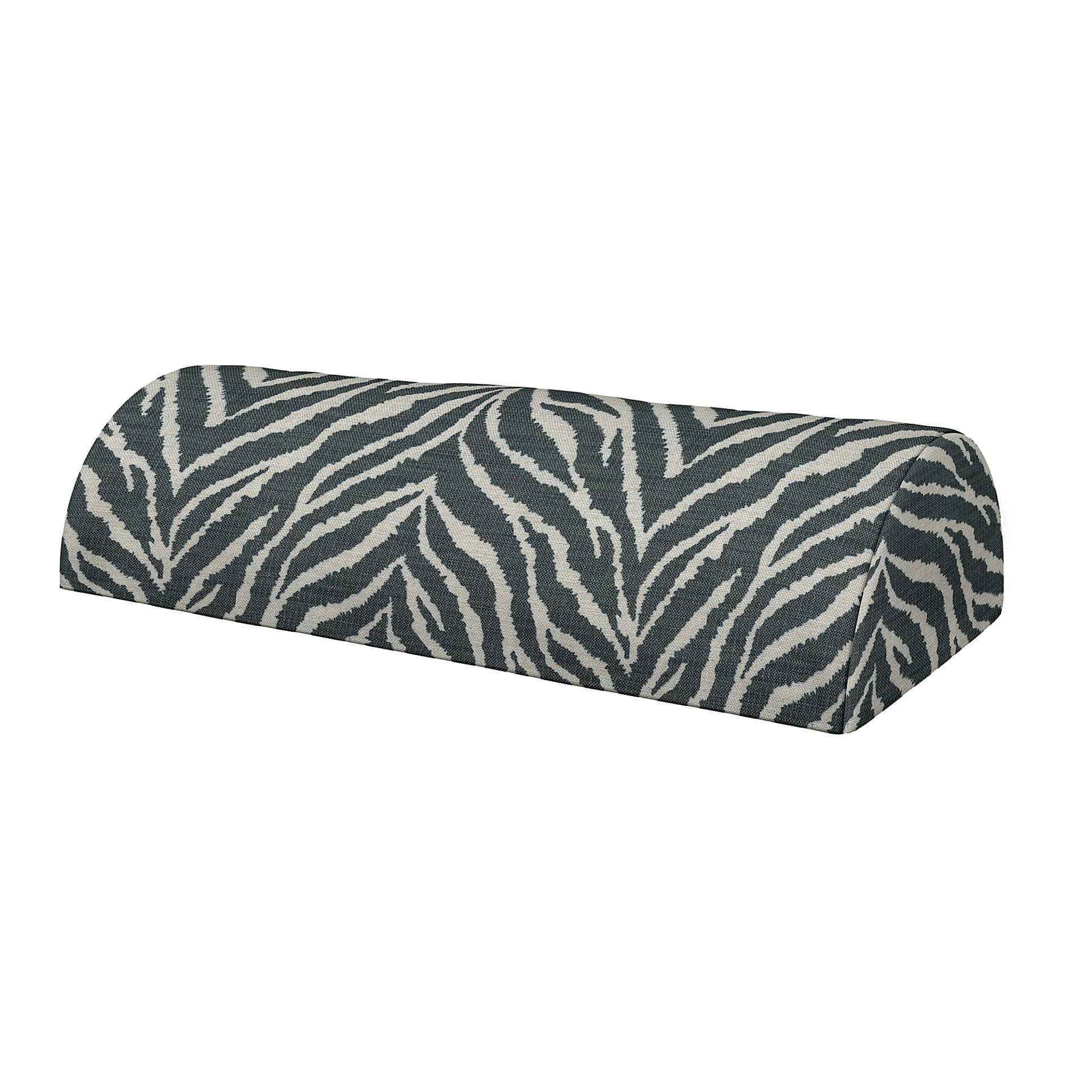 Bemz IKEA - Hoes voor halfrond kussen Beddinge, Black/White, DE NATURES’ PALETTE COLLECTION VAN 