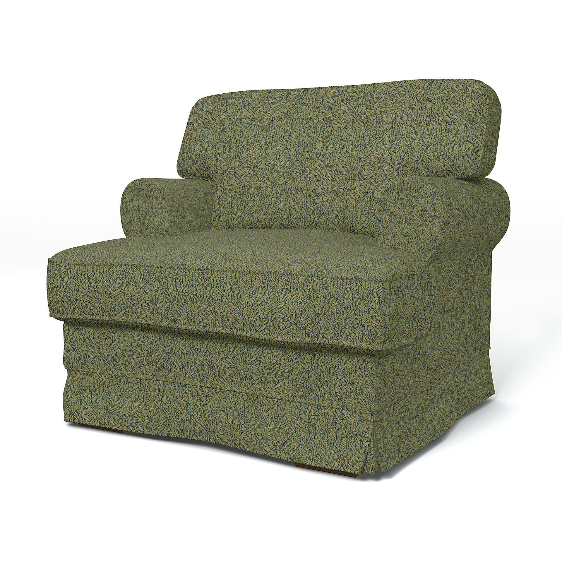 Bemz IKEA - Hoes voor fauteuil Ekeskog, Green, DE NATURES’ PALETTE COLLECTION VAN 