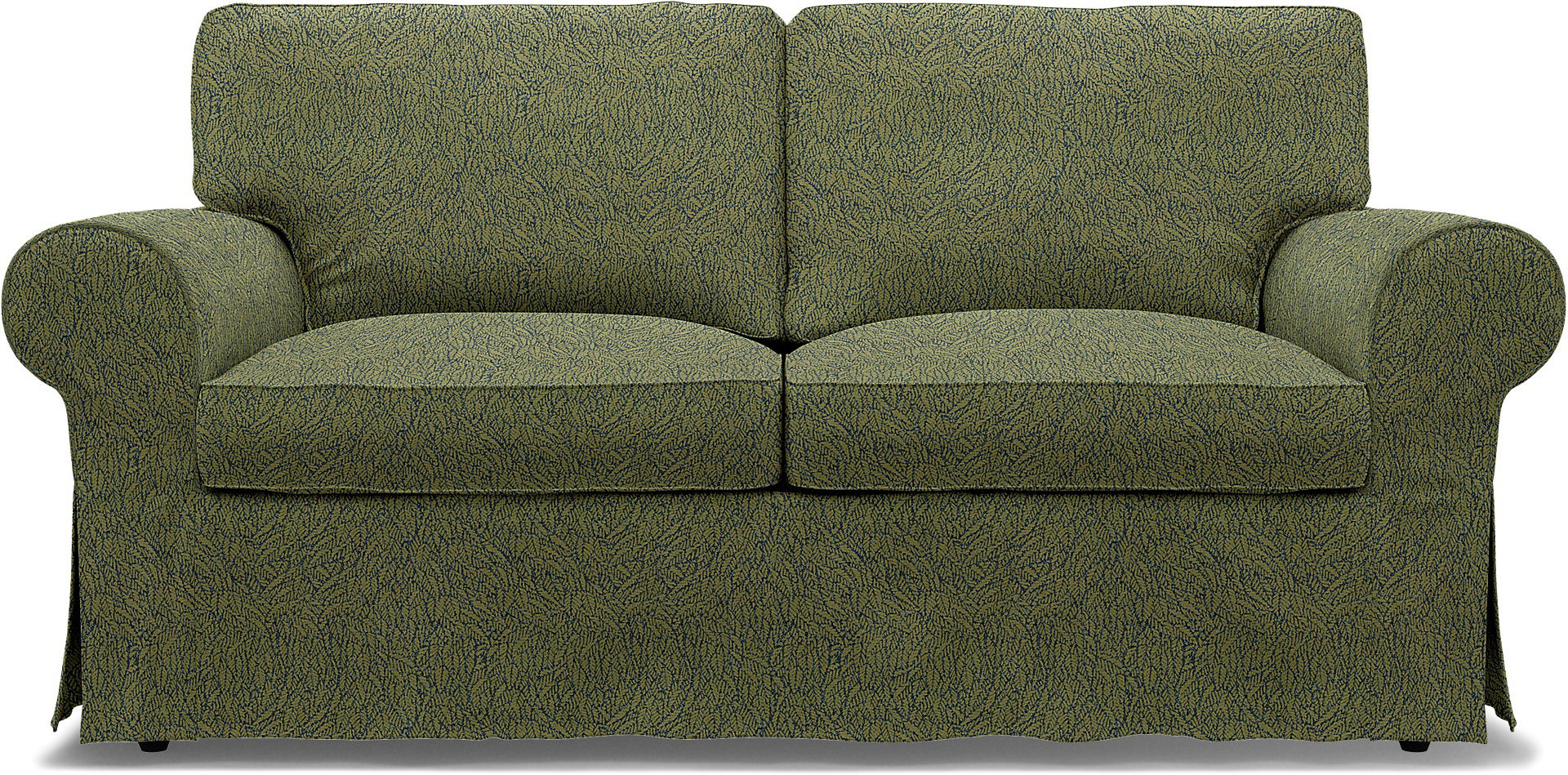 Bemz IKEA - Hoes voor 2-zitsbank Ektorp, Green, DE NATURES’ PALETTE COLLECTION VAN 