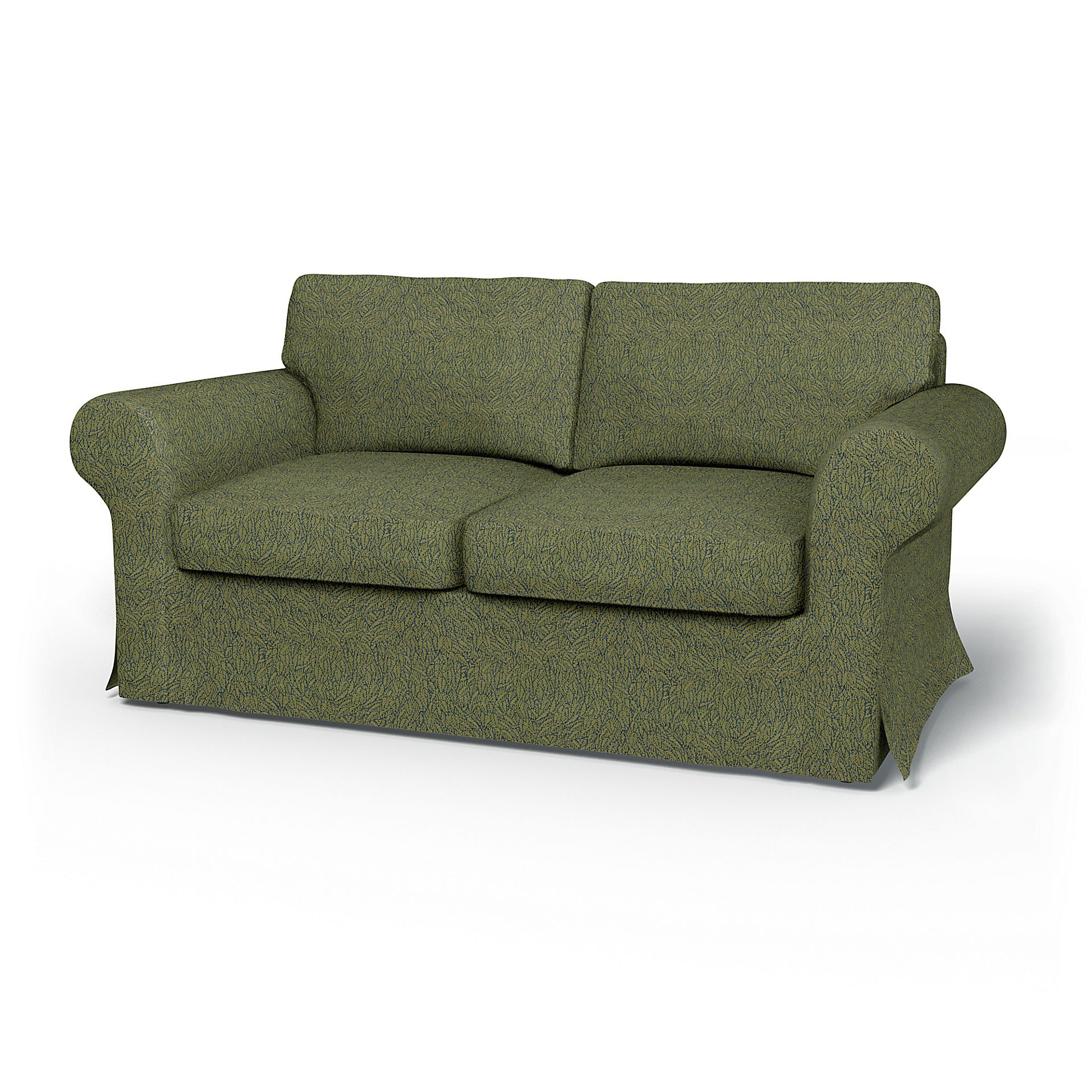 Bemz IKEA - Hoes voor 2-zitsbank Ektorp, Green, DE NATURES’ PALETTE COLLECTION VAN 