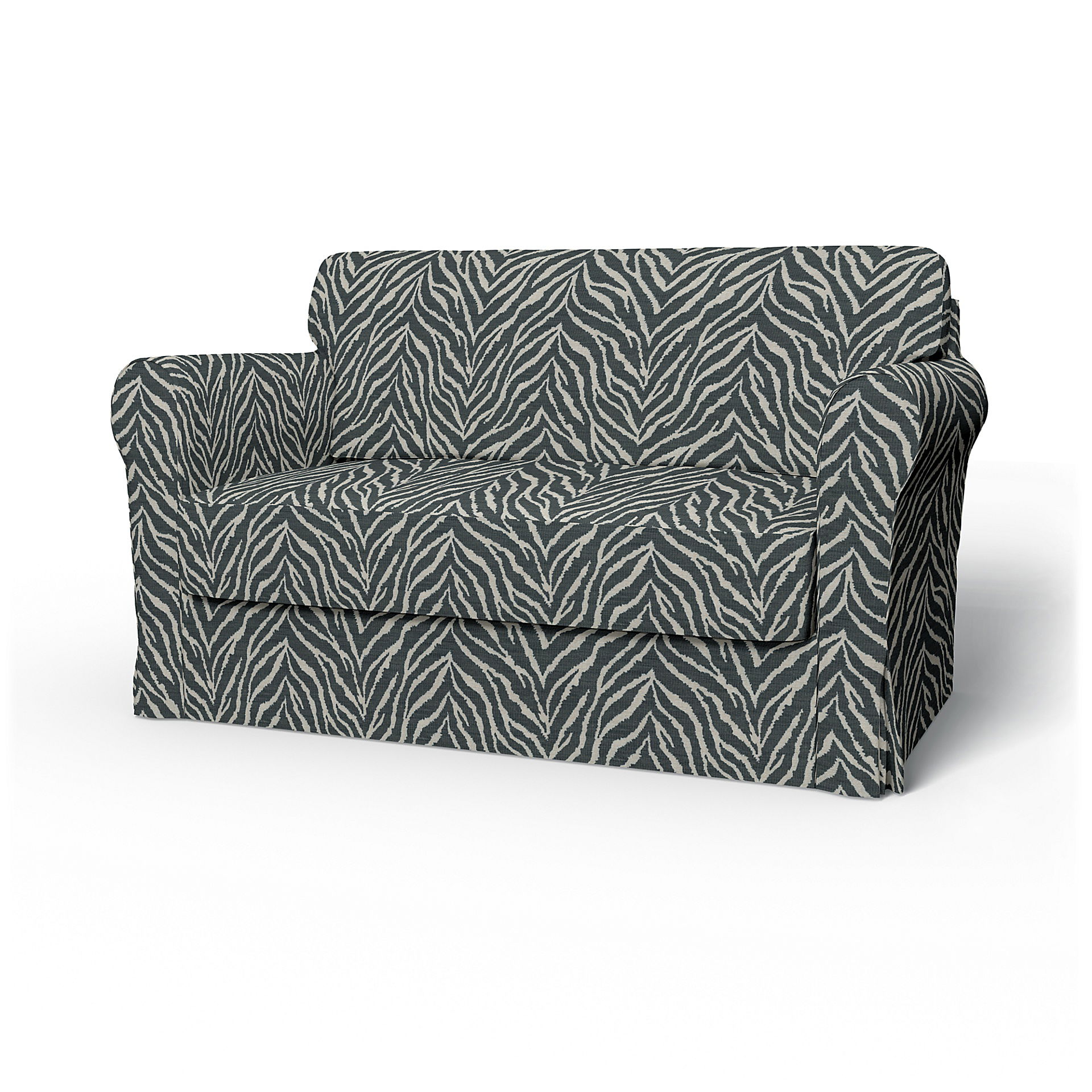 Bemz IKEA - Hoes voor slaapbank Hagalund, Black/White, DE NATURES’ PALETTE COLLECTION VAN 