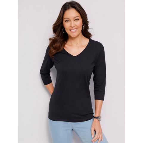 Classic Basics Shirt met 3/4 mouwen Shirt met 3/4-mouwen (1-delig)