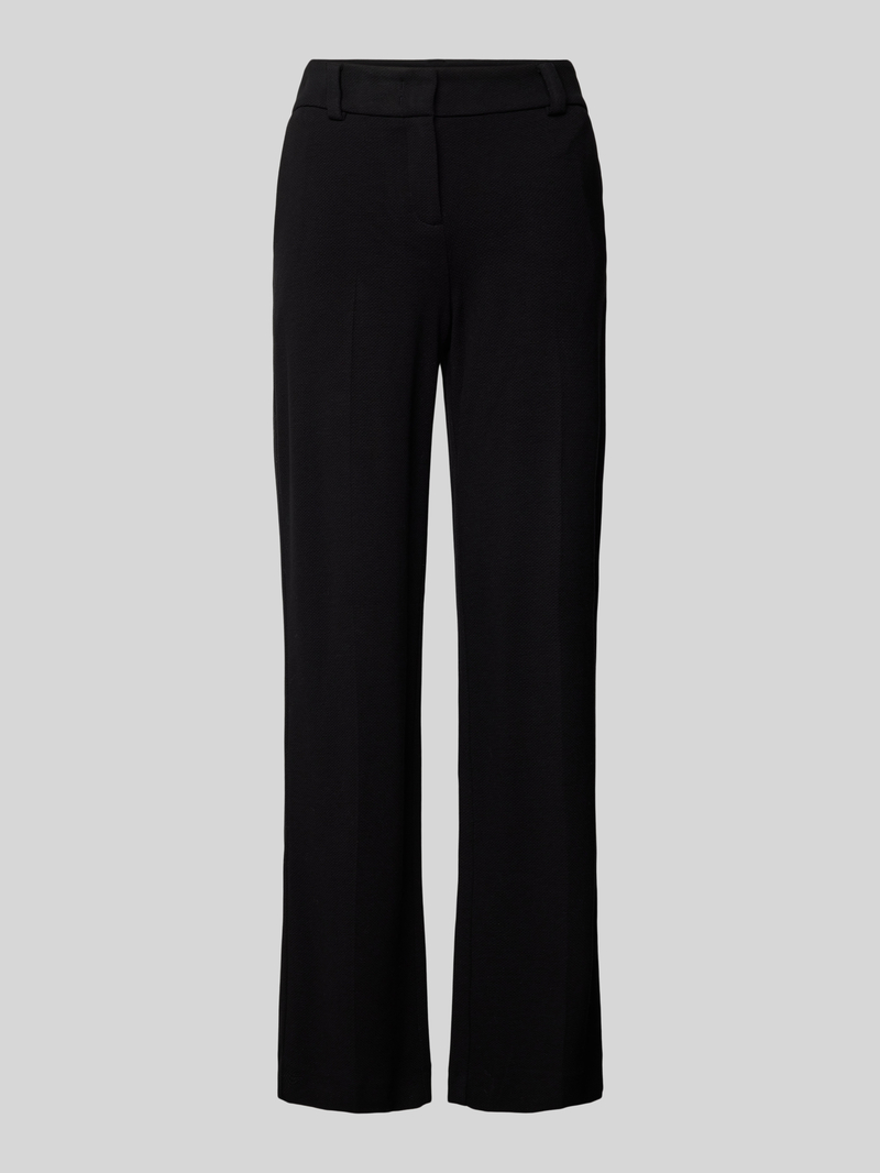 Christian Berg Woman Regular fit stoffen broek met structuurmotief