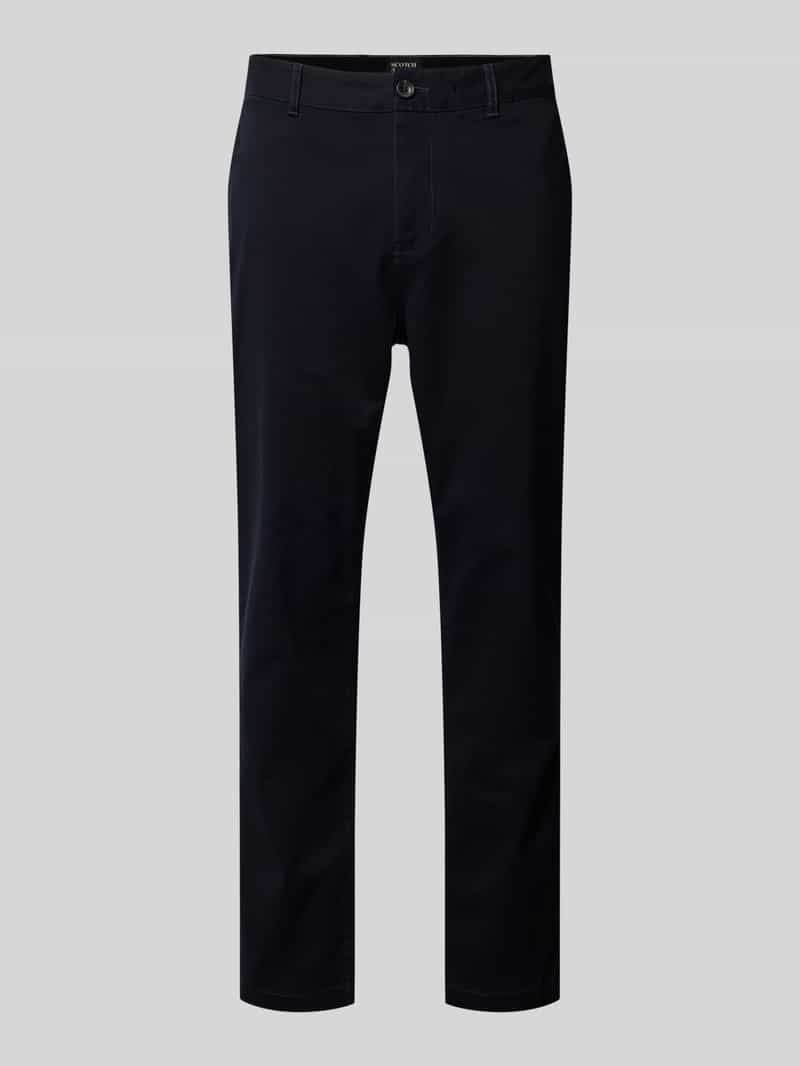 Scotch & Soda Broek in effen design, model 'The Drift'