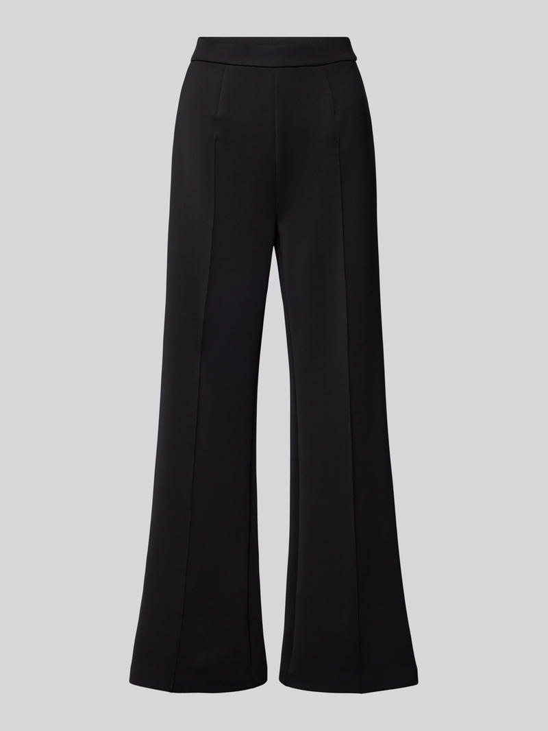 Calvin Klein Womenswear Wide leg stoffen broek met vaste persplooien