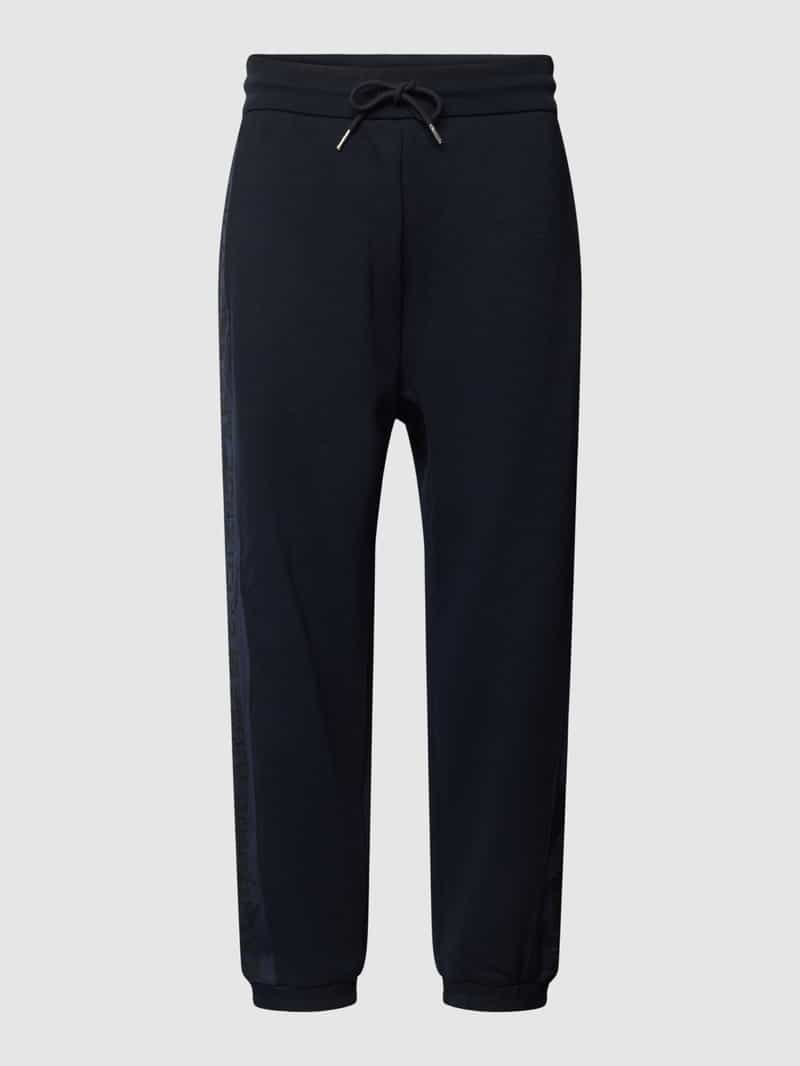 Armani Exchange Sweatpants met geweven motief