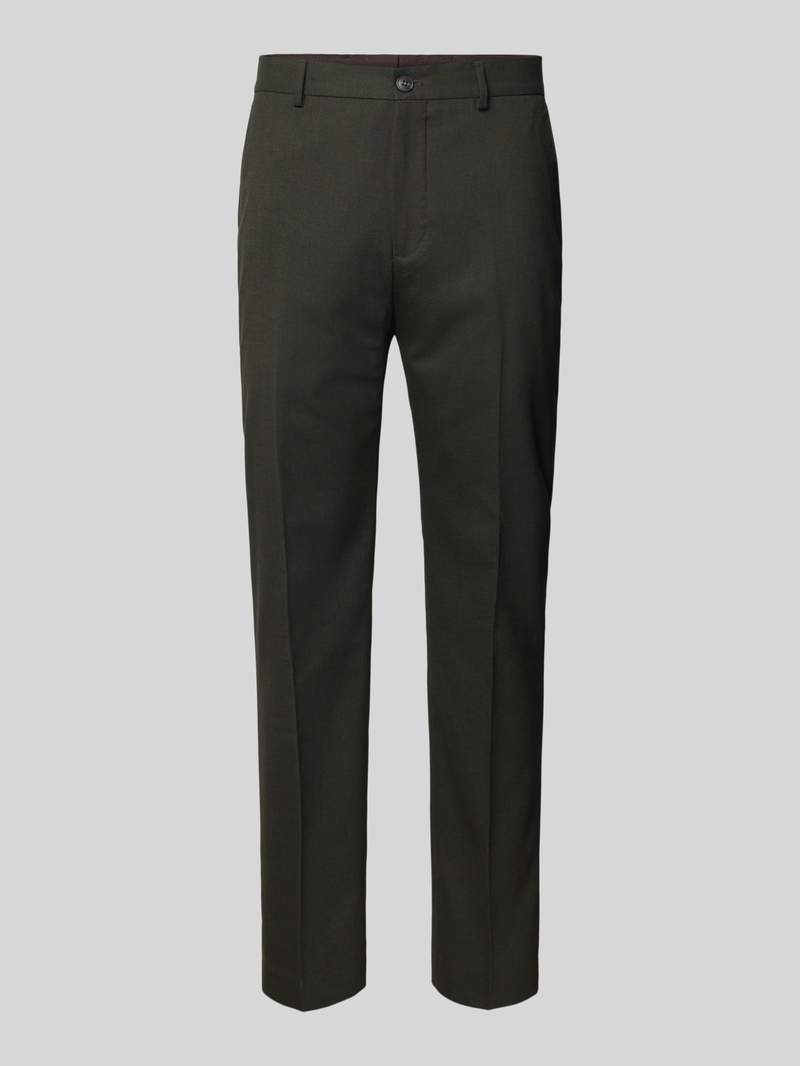 Selected Homme Slim fit stoffen broek met persplooien, model 'NEIL'