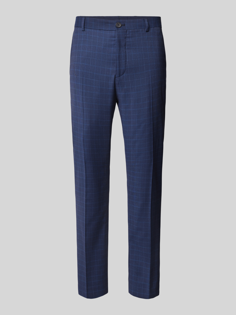 Selected Homme Slim fit stoffen broek met persplooien, model 'NEIL'