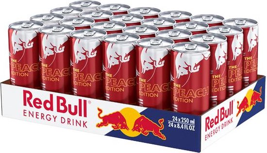 Red Bull Peach Edition Tray 24x250ml