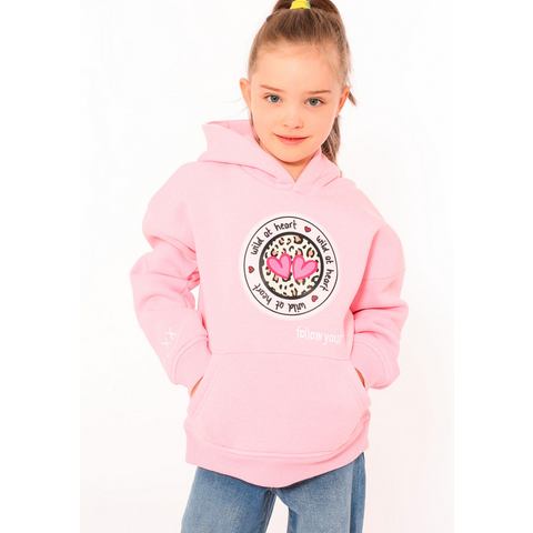 Zwillingsherz Hoodie Kelly-Kids