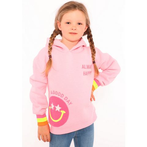 Zwillingsherz Hoodie Always Happy Kids