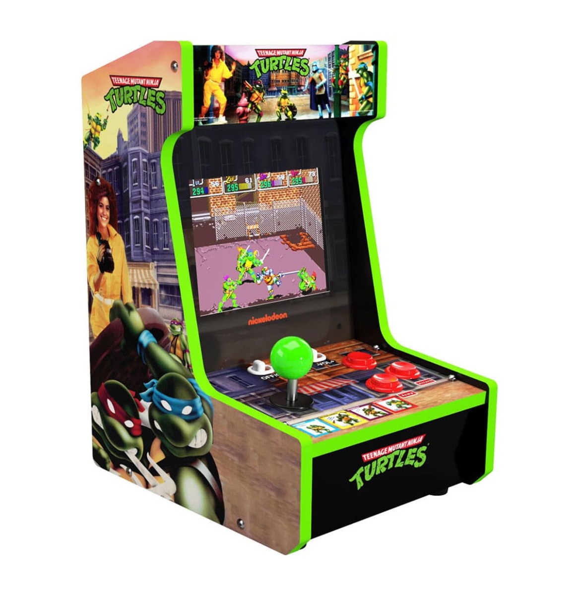 Fiftiesstore Arcade1Up Countercade Arcade Game Teenage Mutant Ninja Turtles 40 cm