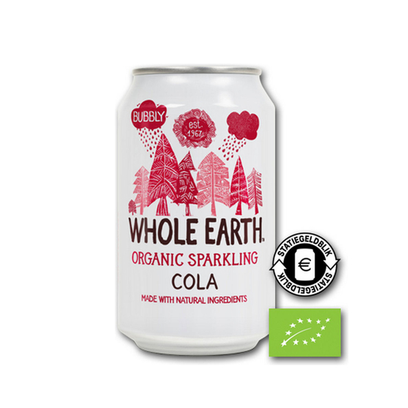 Whole Earth | Cola Bio | Blik | 24 x 330 ml