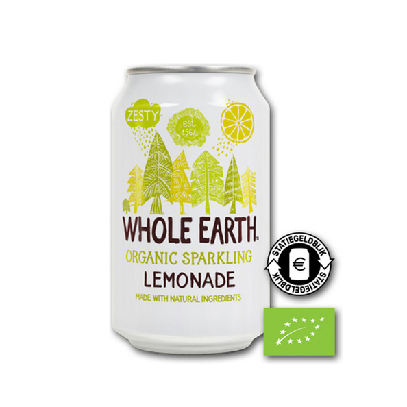 Whole Earth | Lemonade Bio | Blik | 24 x 330 ml