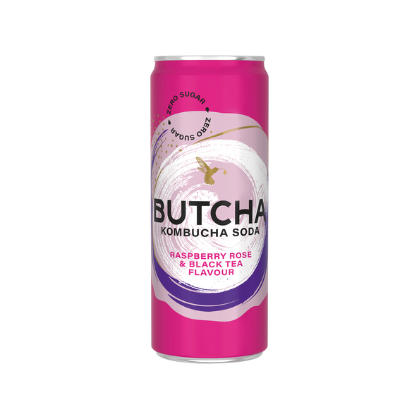 Butcha | Raspberry Rose | Blik | 12 x 25 cl