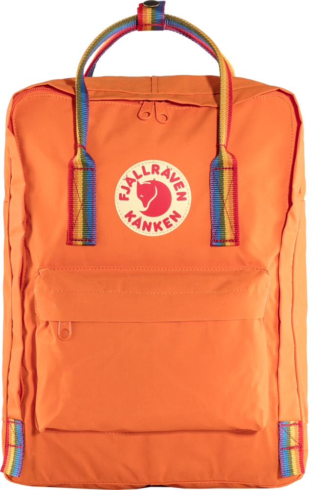 Fjallraven Kanken Rainbow Rugzak Oranje