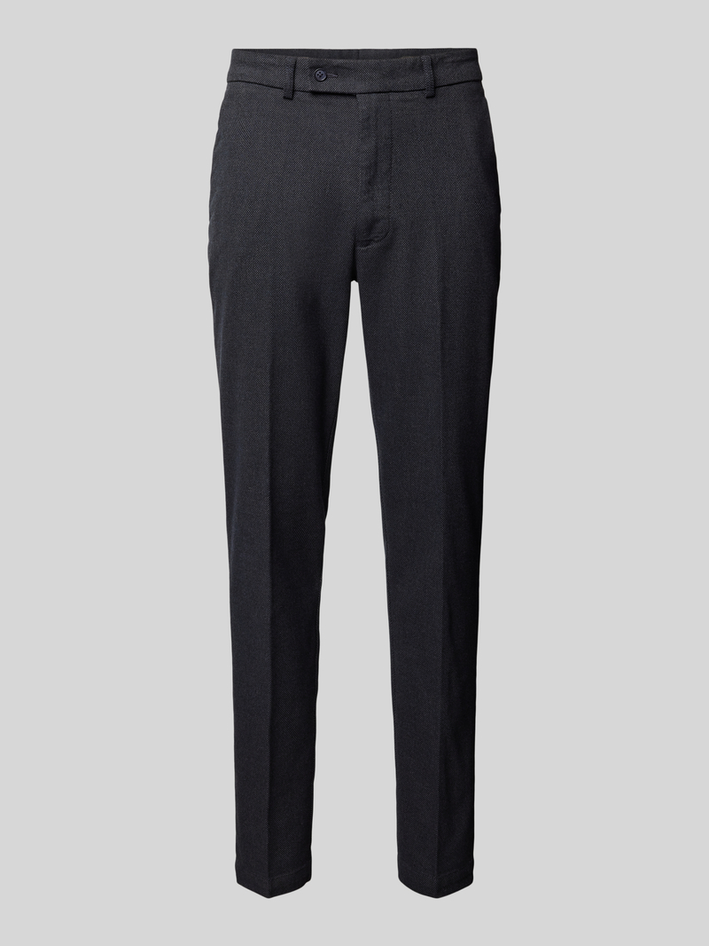 CINQUE Slim fit stoffen broek met persplooien, model 'BRAVO'