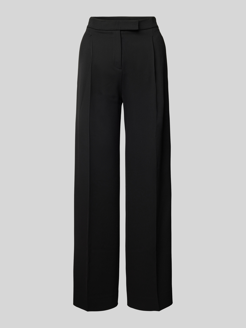 Calvin Klein Womenswear Wide leg pantalon met bandplooien