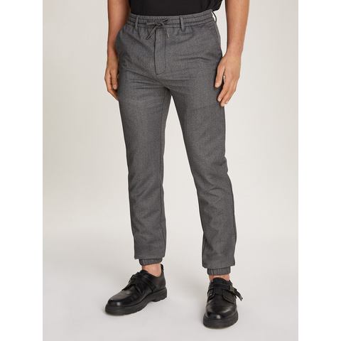 Calvin Klein Relaxbroek WOOL-BLEND-STRETCH S&P JOGGER