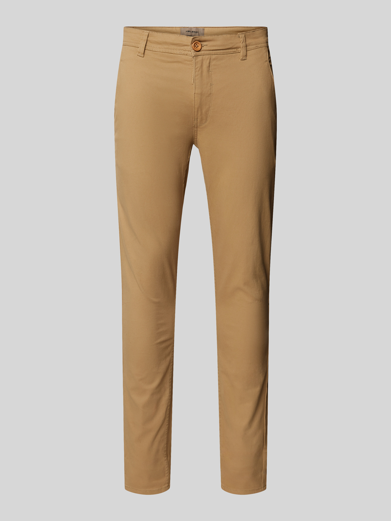 Blend Slim fit broek met steek- en achterzakken, model 'NATAN'