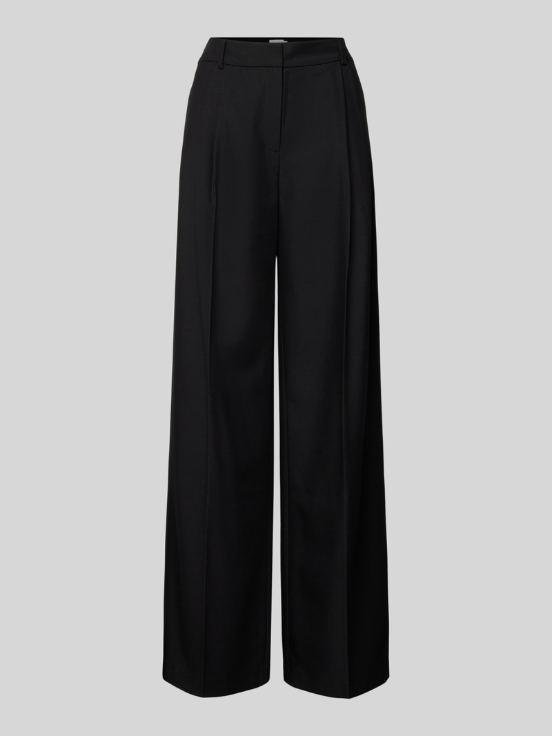 Jake*s Collection Relaxed fit stoffen broek met viscose