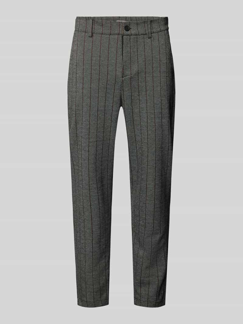 Only & Sons Tapered fit stoffen broek met labeldetail, model 'KODYL'