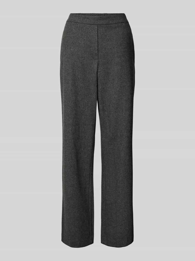 MSCH Copenhagen Flared stoffen broek met elastische band, model 'Jennabella'