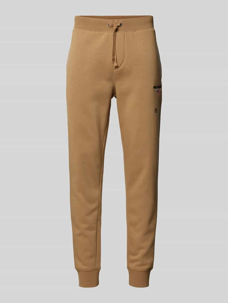 Polo Sport Slim fit sweatpants met labelstitching