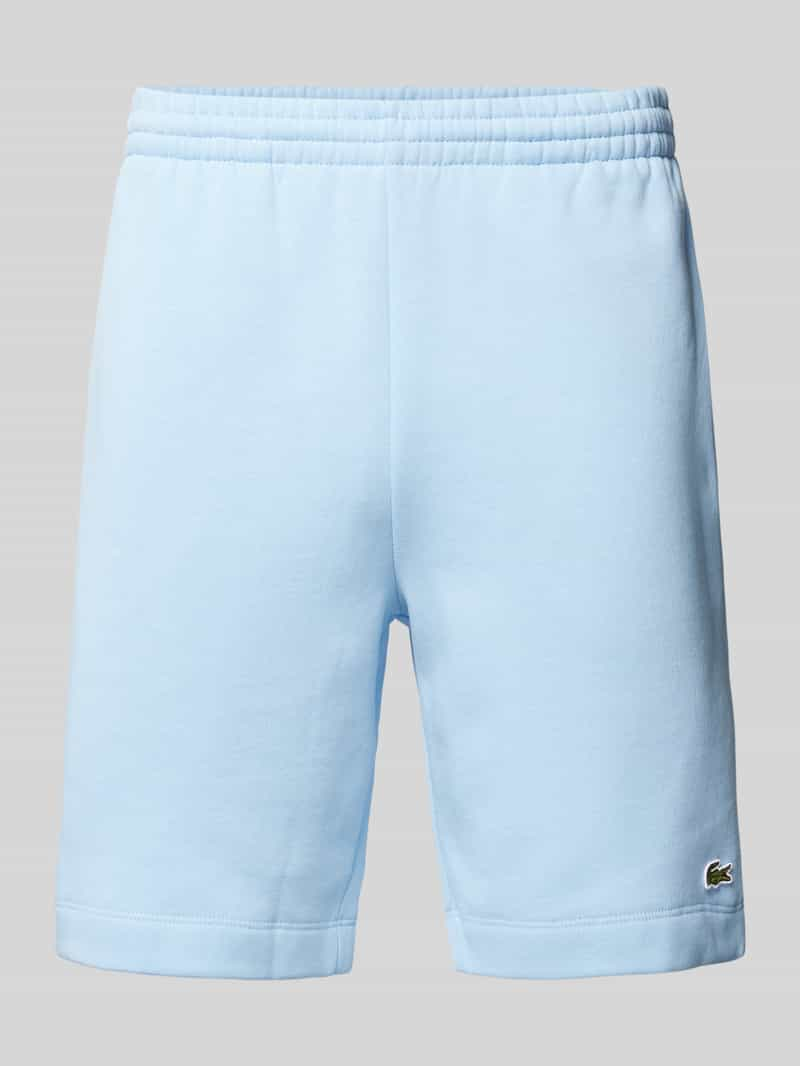 Lacoste Sweatshorts met elastische band