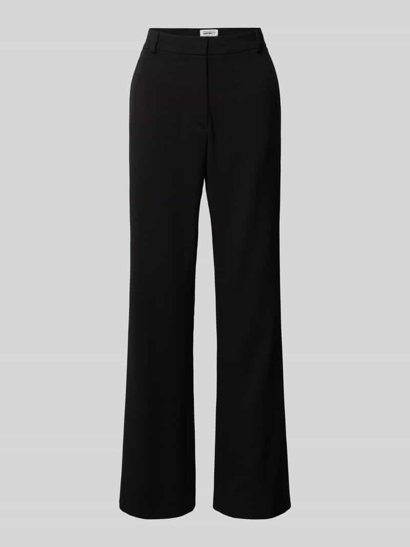 Constantly K X P&C* Stoffen broek met uitlopende pijpen en paspelzakken - 