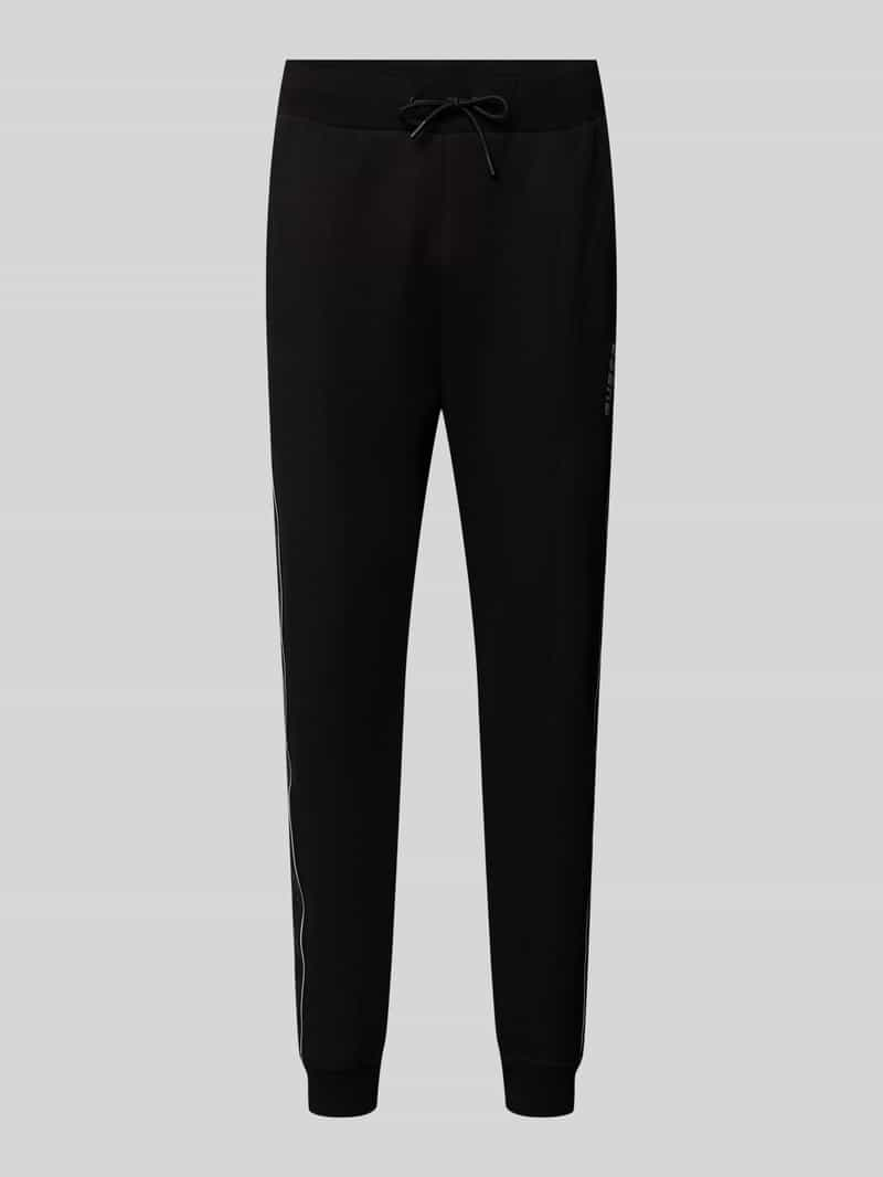 Guess Activewear Regular fit sweatpants met labelprint, model 'MICKEY'