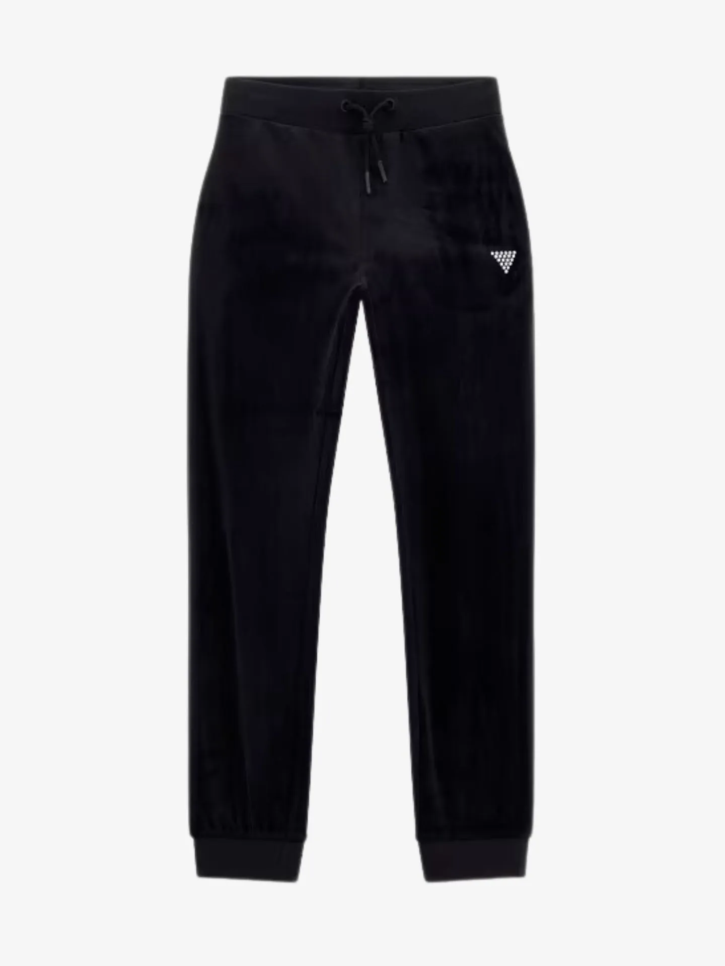 Guess Meisjes joggingbroek velvet zwart