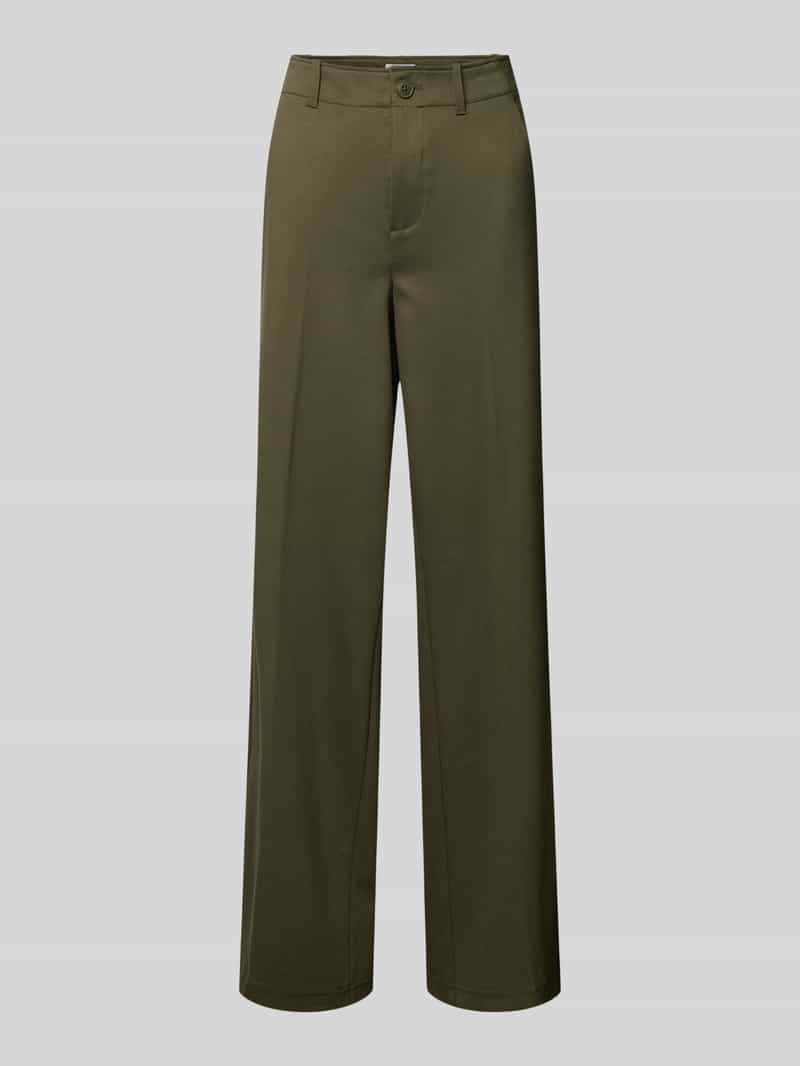 S.OLIVER CASUAL Wide leg broek met steekzakken