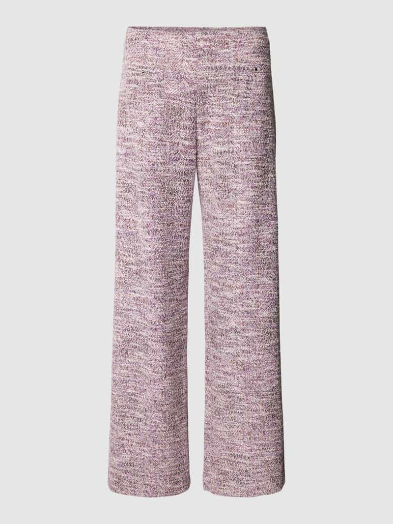 RAFFAELLO ROSSI Stoffen broek met elastische band