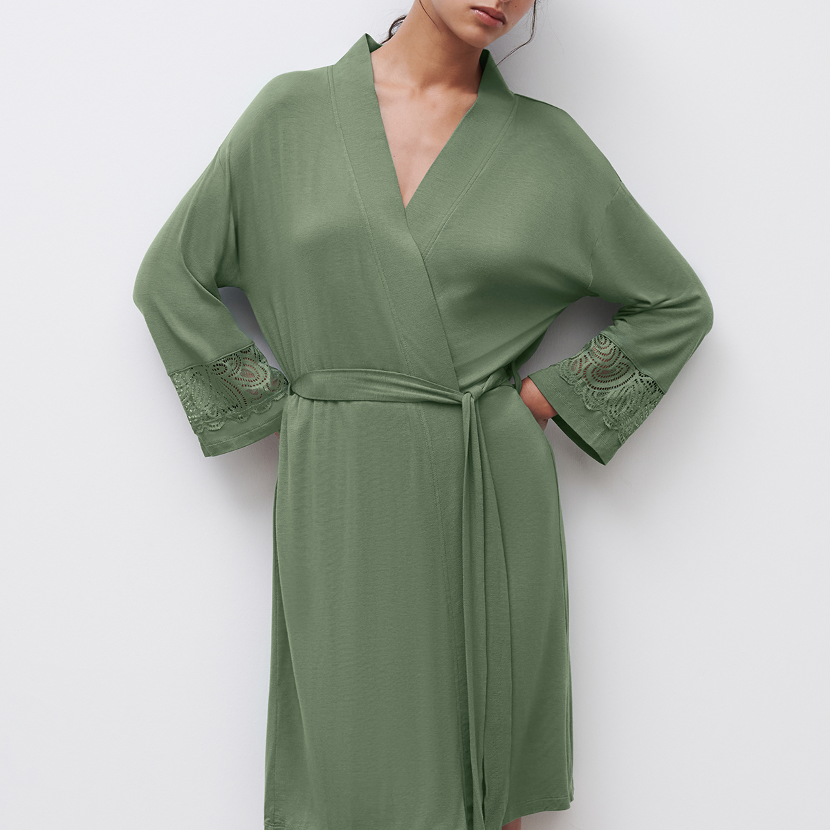 Femilet Josie kimono, groen