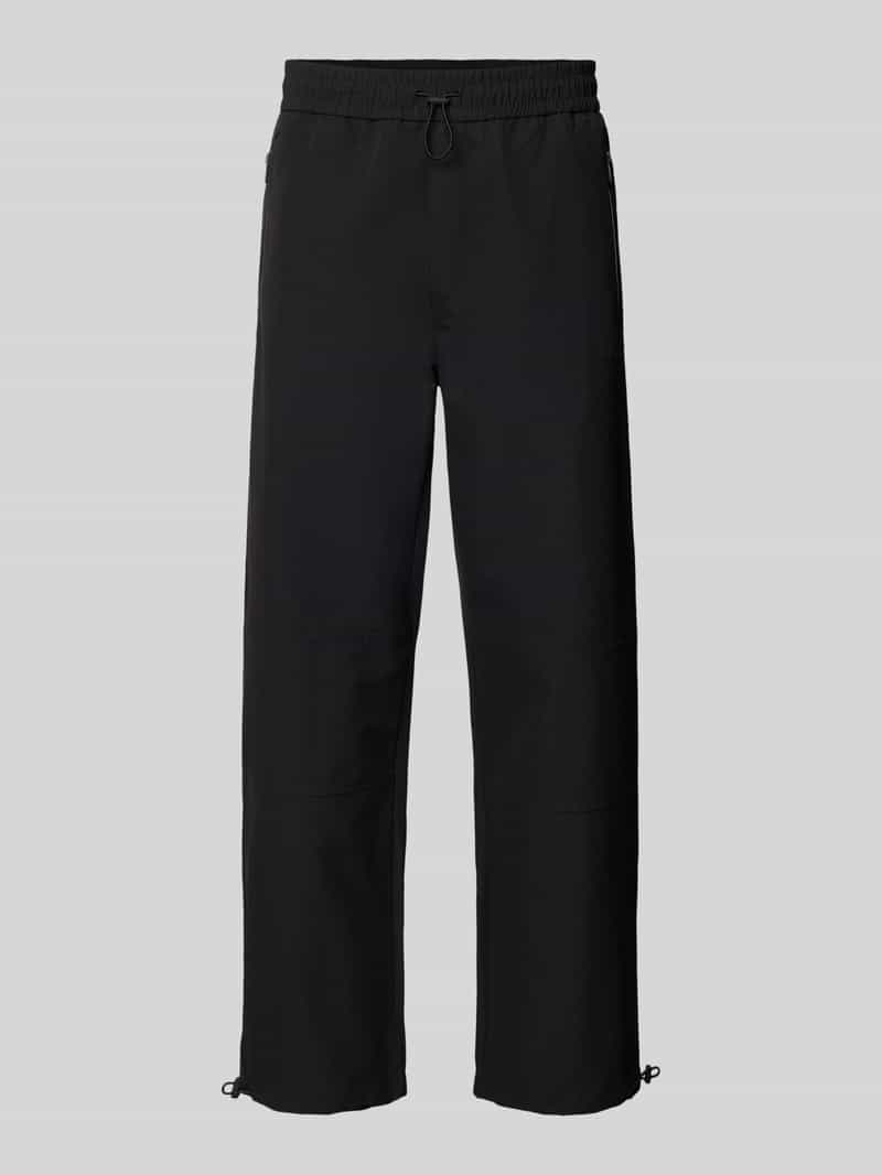 HUGO Regular fit broek met ritszakken, model 'Gendo'