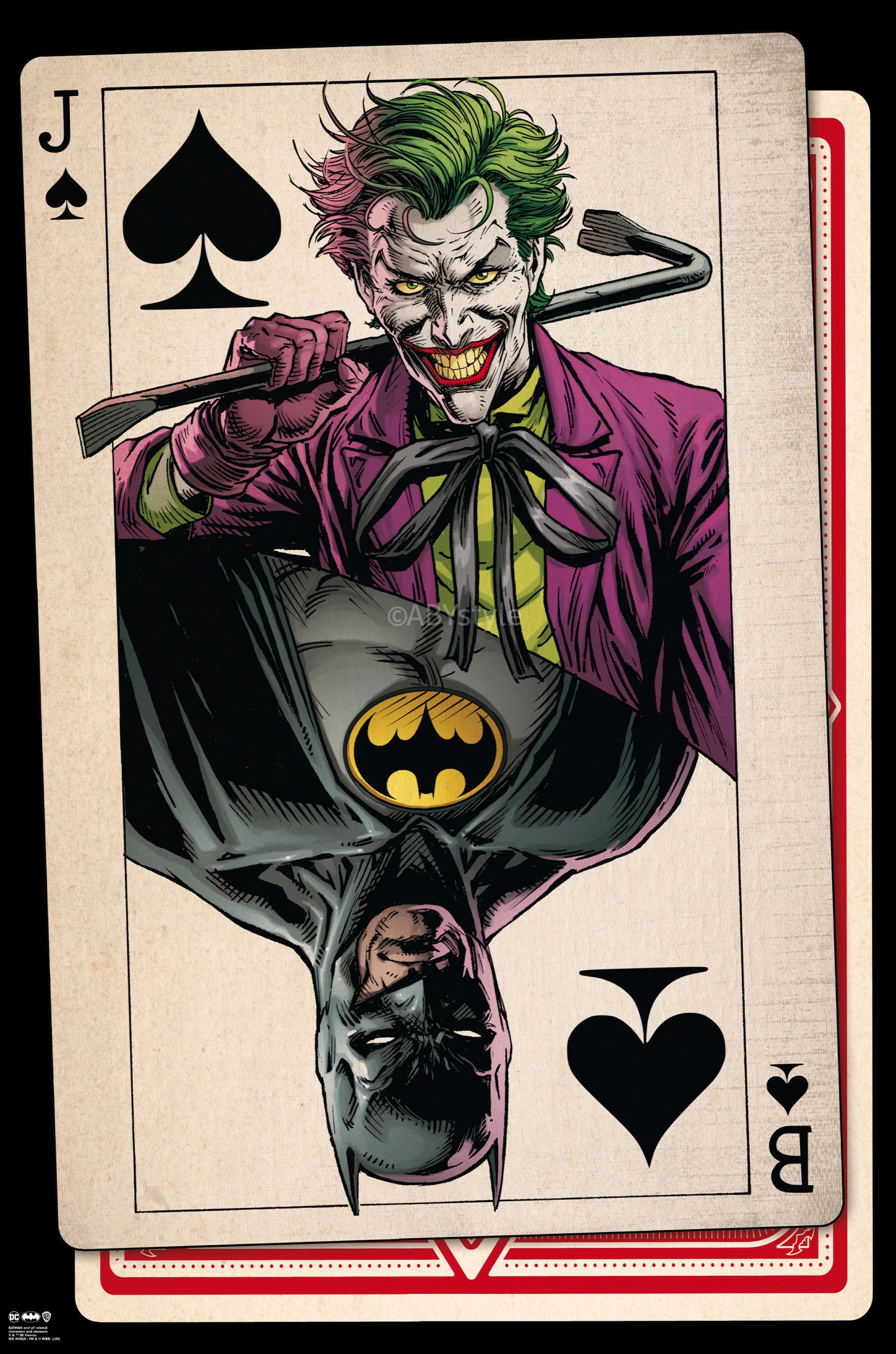 ABYstyle Poster DC Comics Playing Card 61x91,5cm