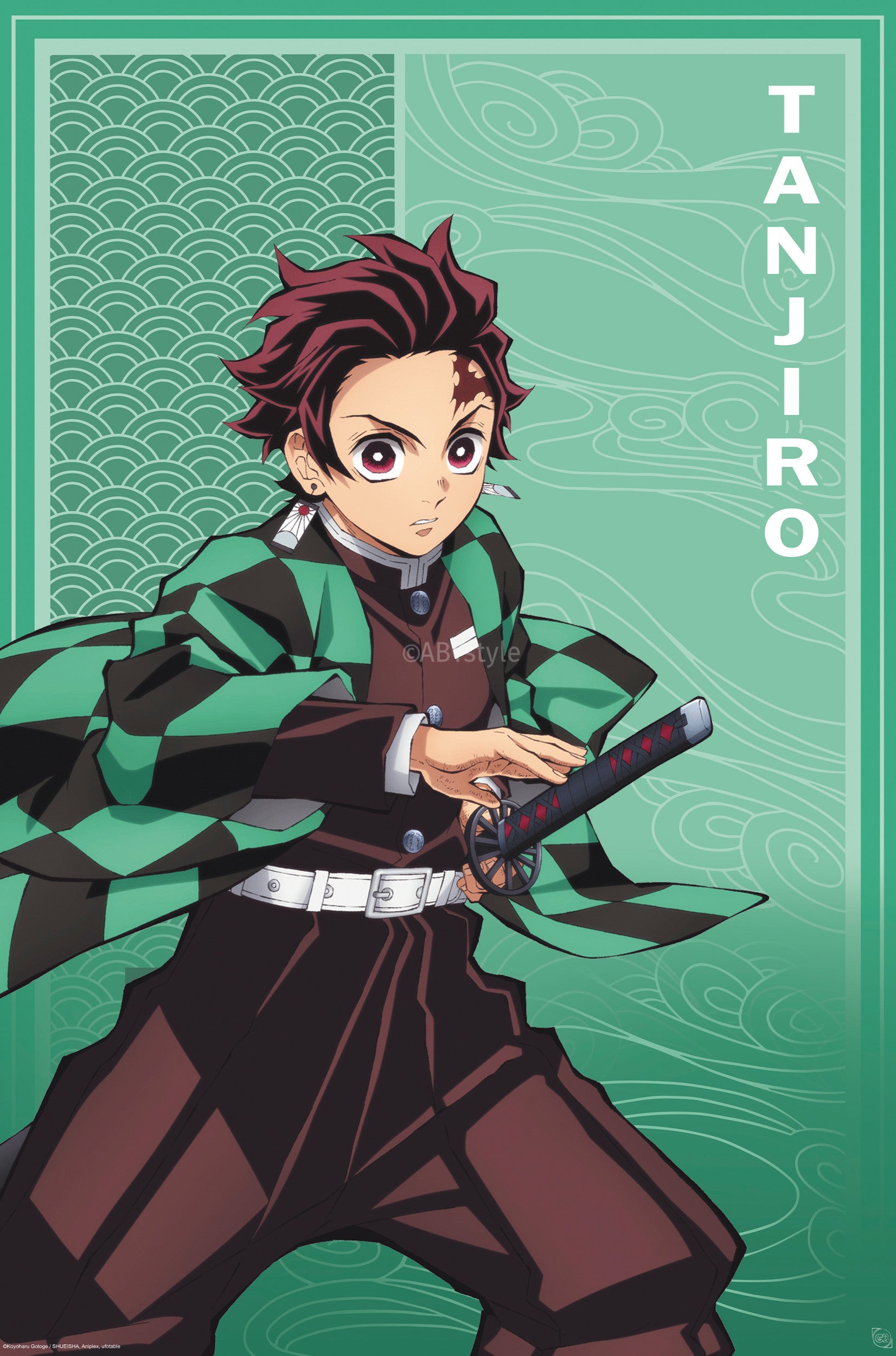 ABYstyle Poster Demon Slayer Tanjiro S2 61x91,5cm