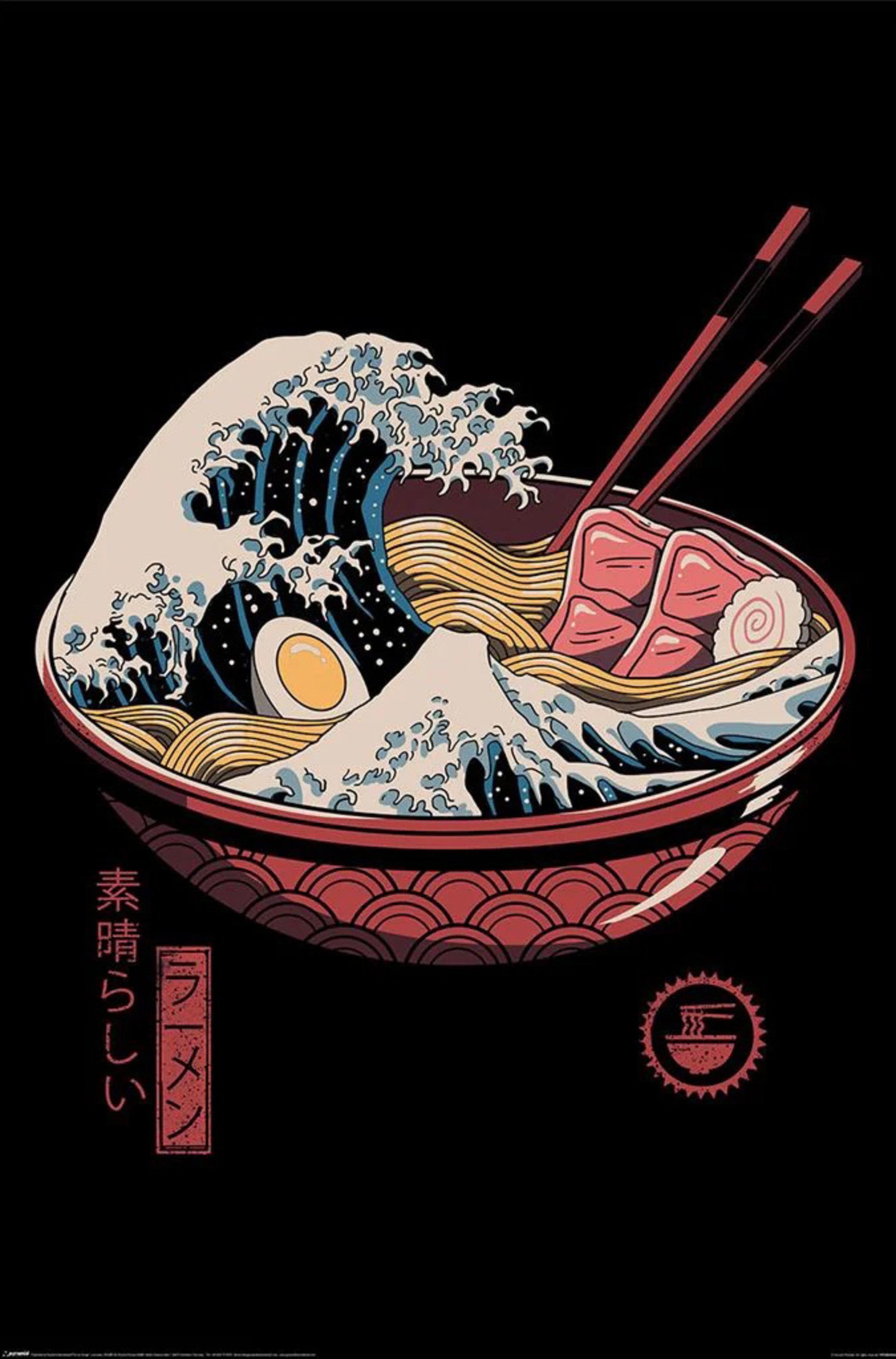 Pyramid Poster Vincent Trinidad Great Ramen Wave 61x91,5cm