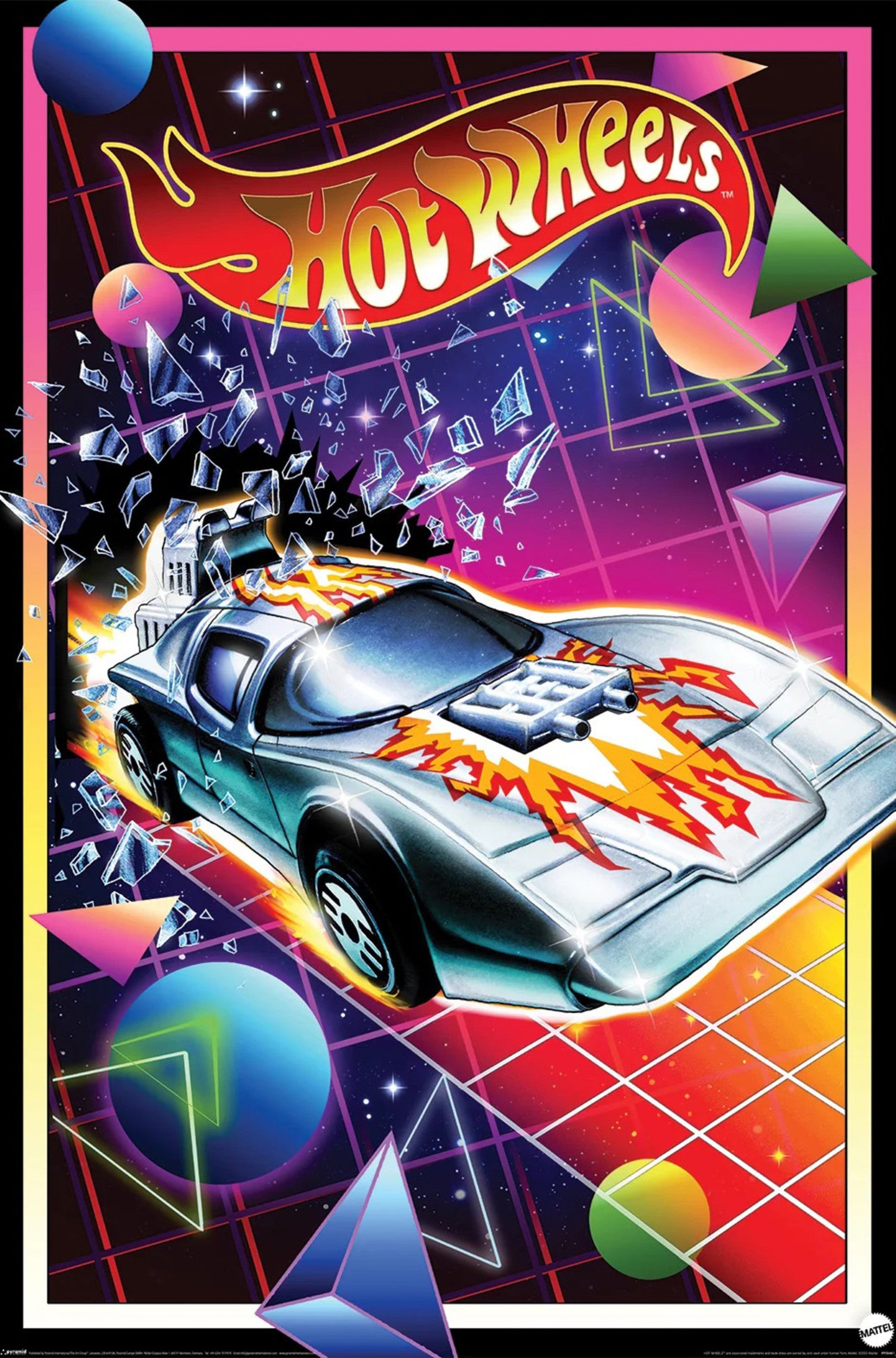 Pyramid Poster Hot Wheels Retro Blast 61x91,5cm