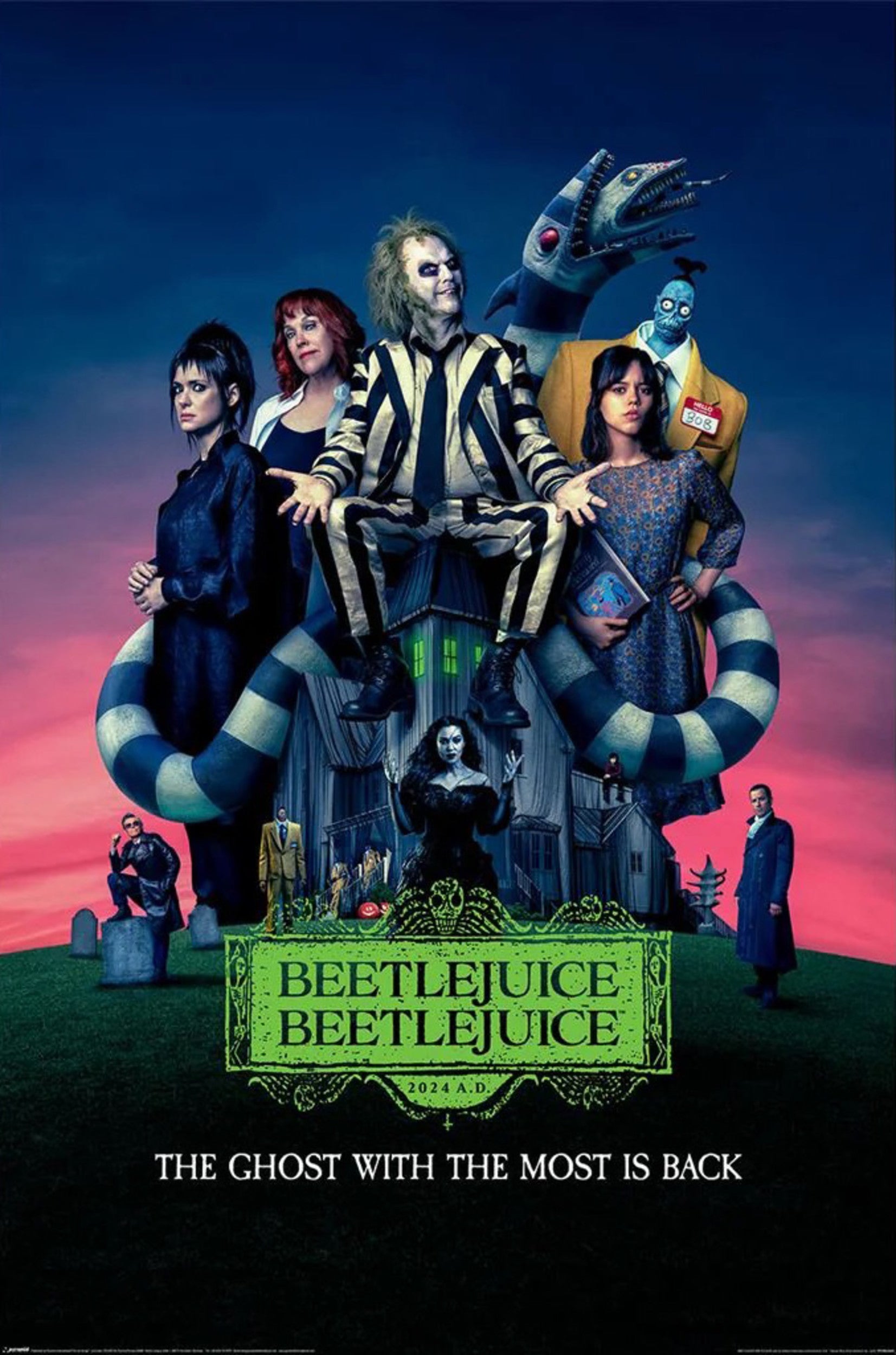 Pyramid Poster Beetlejuice 2 One Sheet 61x91,5cm