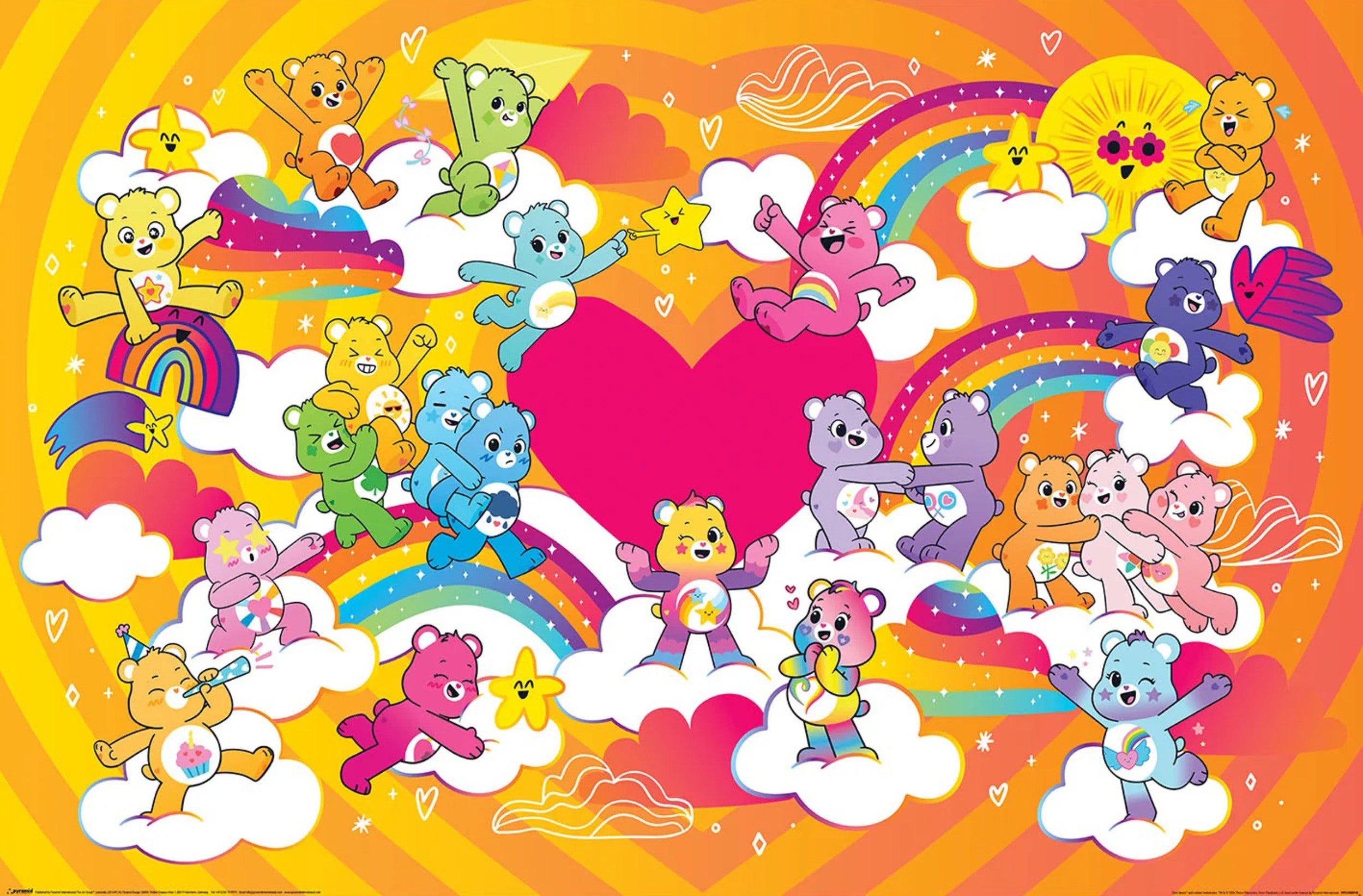 Pyramid Poster Care Bears Group Landscape 91,5x61cm