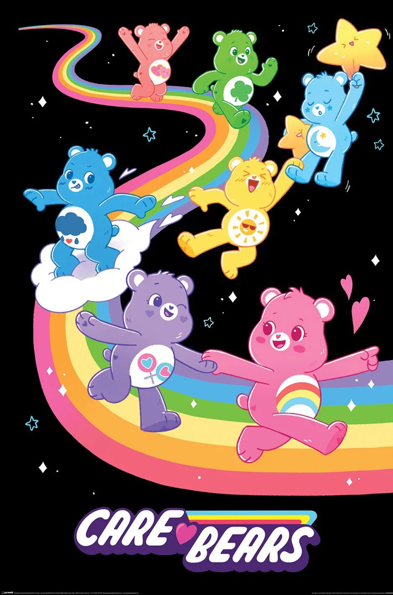 Pyramid Poster Care Bears We Love Rainbows 61x91,5cm