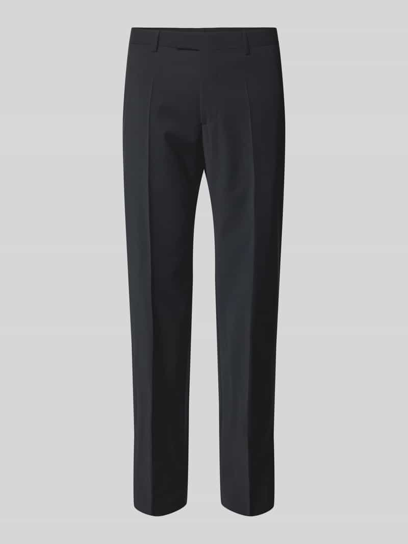 Strellson Regular fit pantalon met persplooien, model 'MERCER'