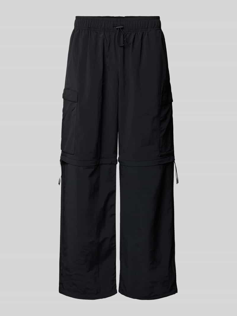 ADIDAS SPORTSWEAR Wide leg sweatpants met tunnelkoord