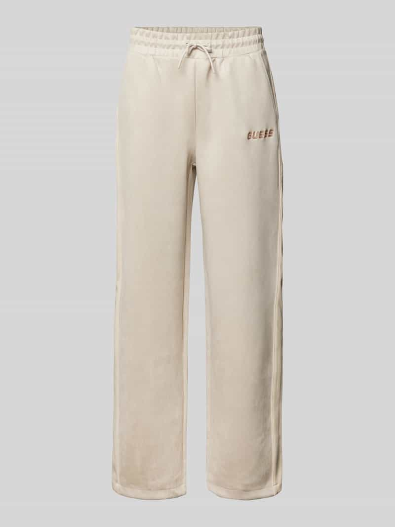 Guess Activewear Straight leg sweatpants met elastische band, model 'DARIL'